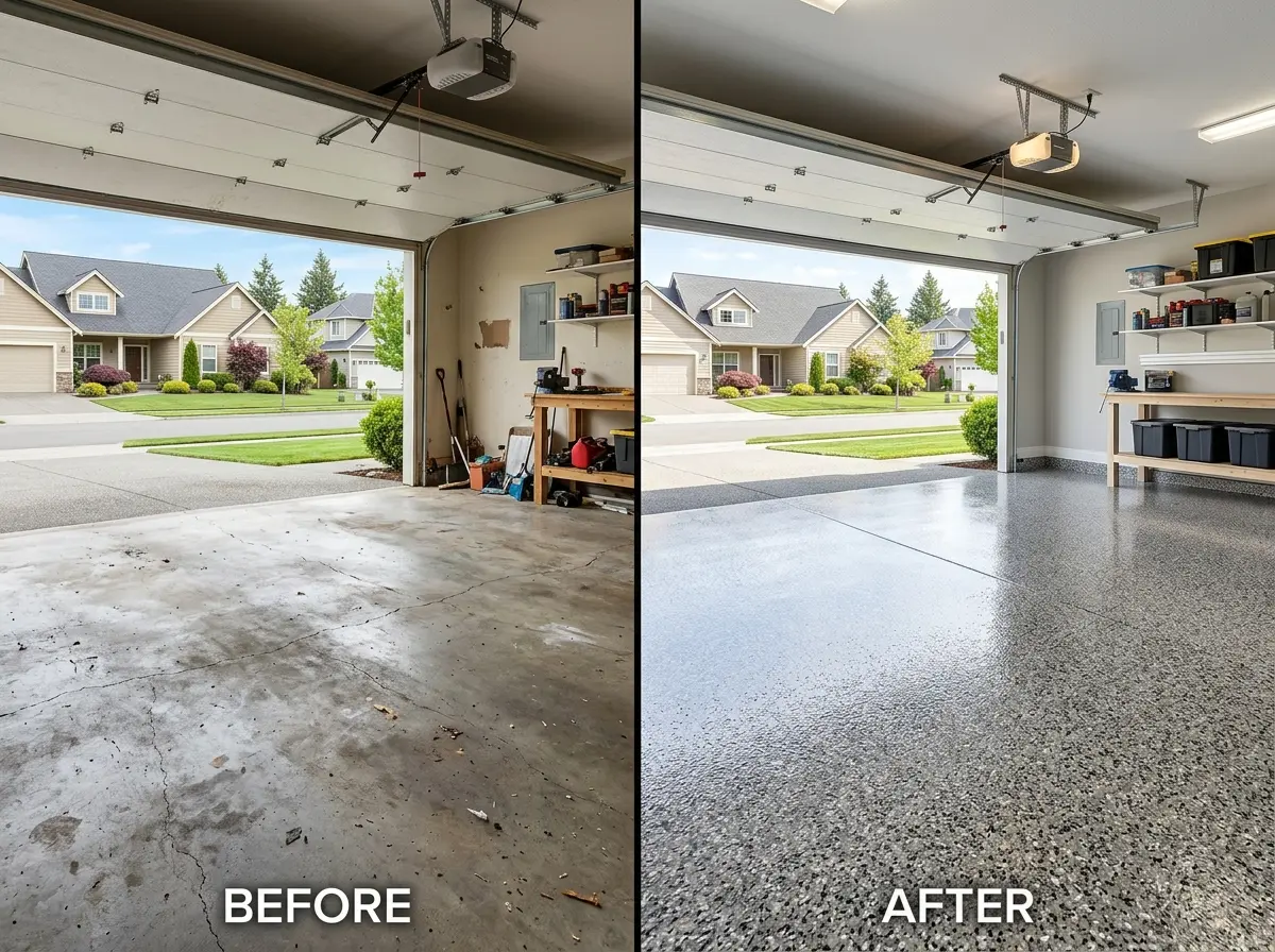 Completed roofing project