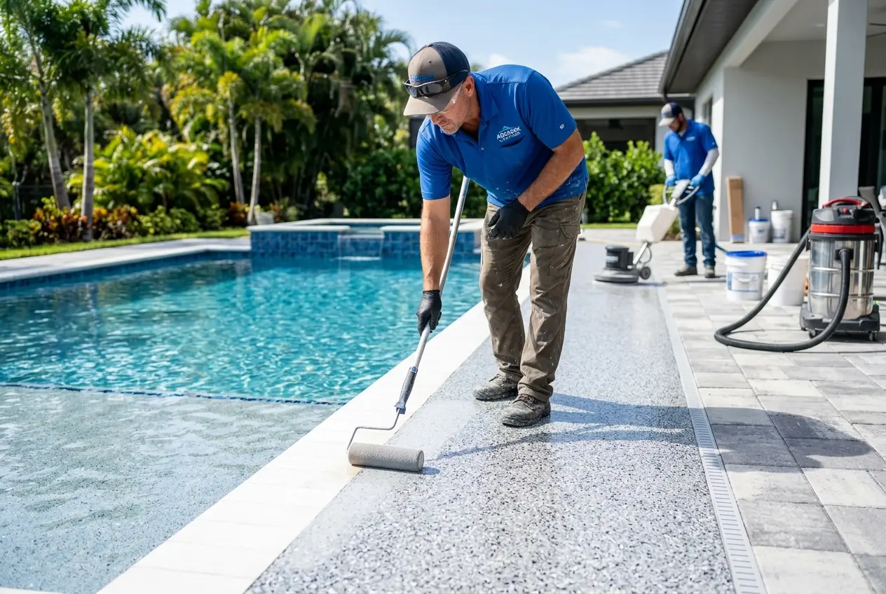 Pool Deck Coating